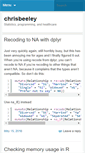 Mobile Screenshot of chrisbeeley.net