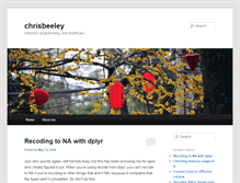 Tablet Screenshot of chrisbeeley.net